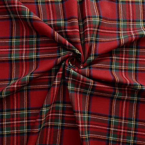 christmas plaid fabric for sale